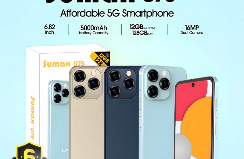 هاتف Sumax U75 شبيه الايفون 5G