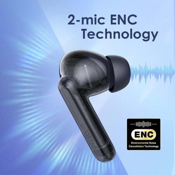 ⁦سماعات الأذن اورايمو اللاسلكية الحقيقية ENC"⁩ - الصورة ⁦8⁩