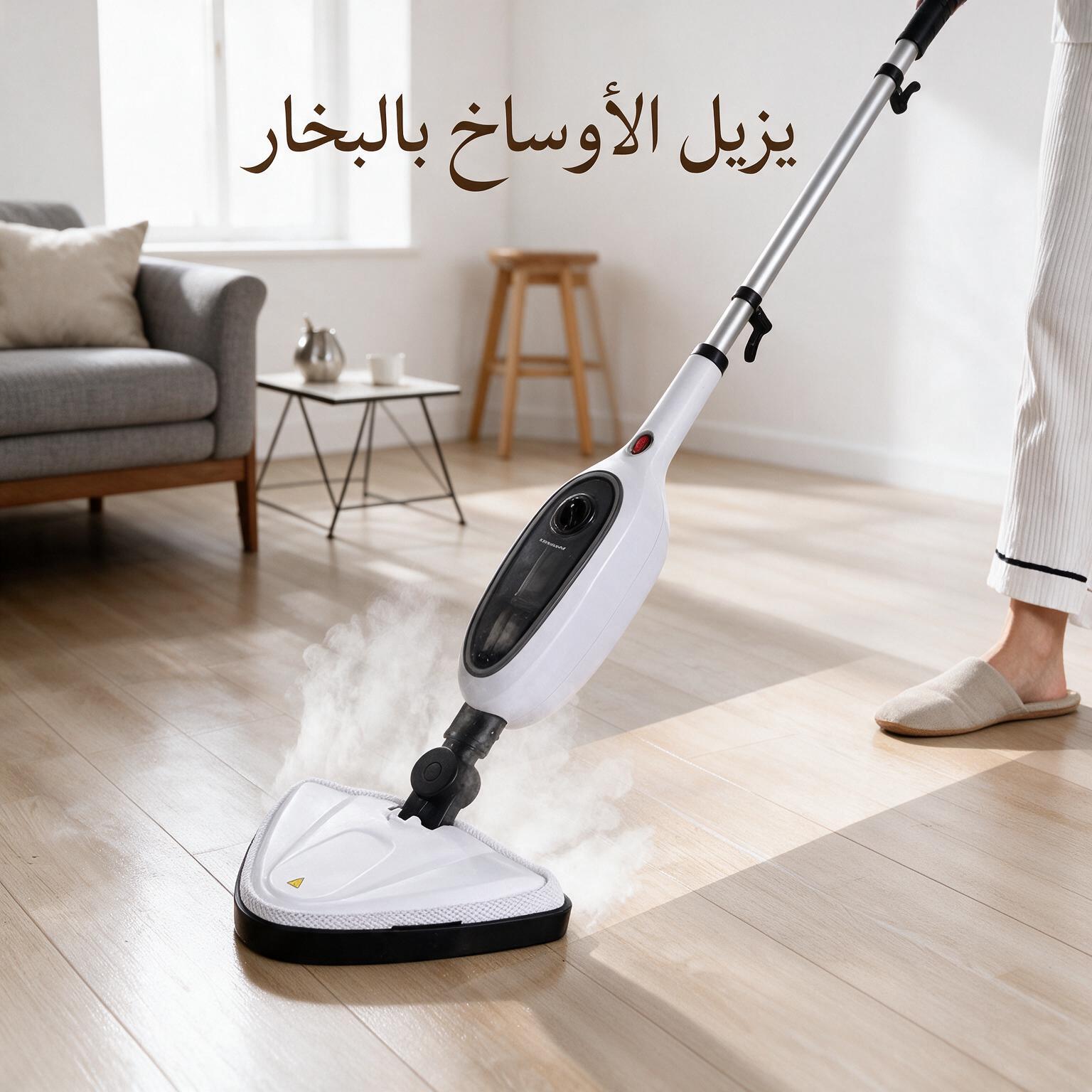 مكنسه أرضيات و مساحه بالبخار كهربائيه محموله متعدده الوظائف 121 - الصورة 2