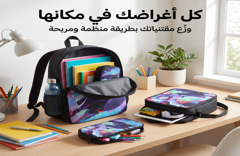 طقم حقيبة ظهر